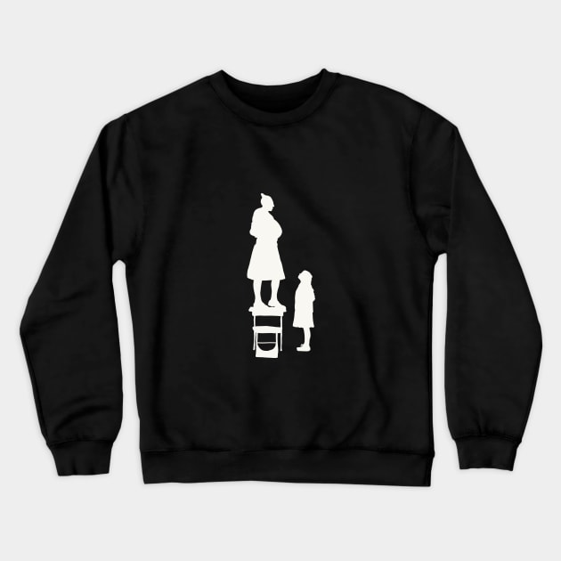 matilda and Miss Trunchbull Crewneck Sweatshirt by Masterpopmind